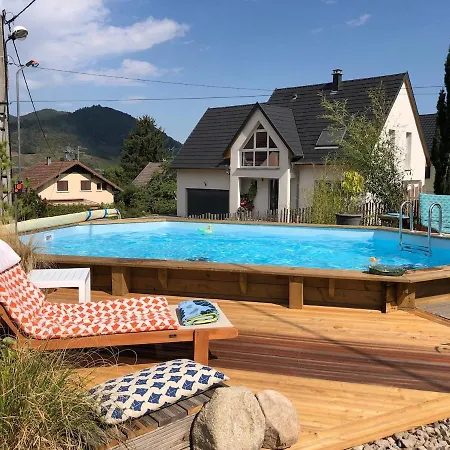 Vivez L'alsace! Piscine, Montagne&noel Magique Dom wakacyjny Thann